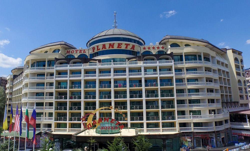 Planeta Hotel & Aquapark Free Beach Access Sunny Beach Buitenkant foto