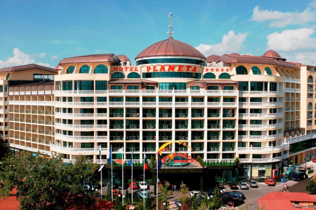 Planeta Hotel & Aquapark Free Beach Access Sunny Beach Buitenkant foto