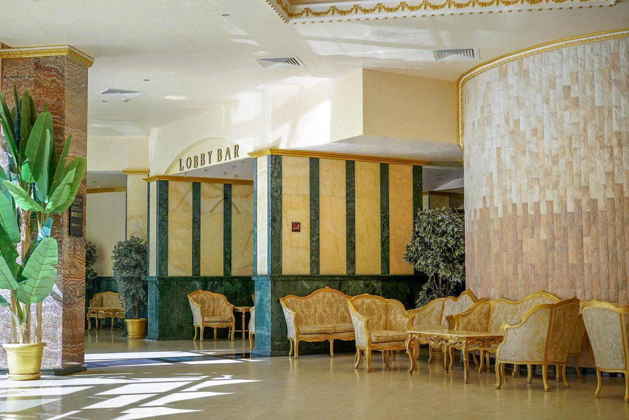 Planeta Hotel & Aquapark Free Beach Access Sunny Beach Buitenkant foto Lobby
